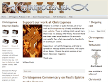 Tablet Screenshot of christogenea.com